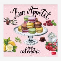 Calendar de perete 2018 - Bon Appetit