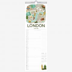 Calendar de perete 2018 - World Cities
