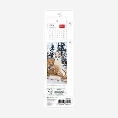 Semn de carte calendar 2018 - Puppies Legami