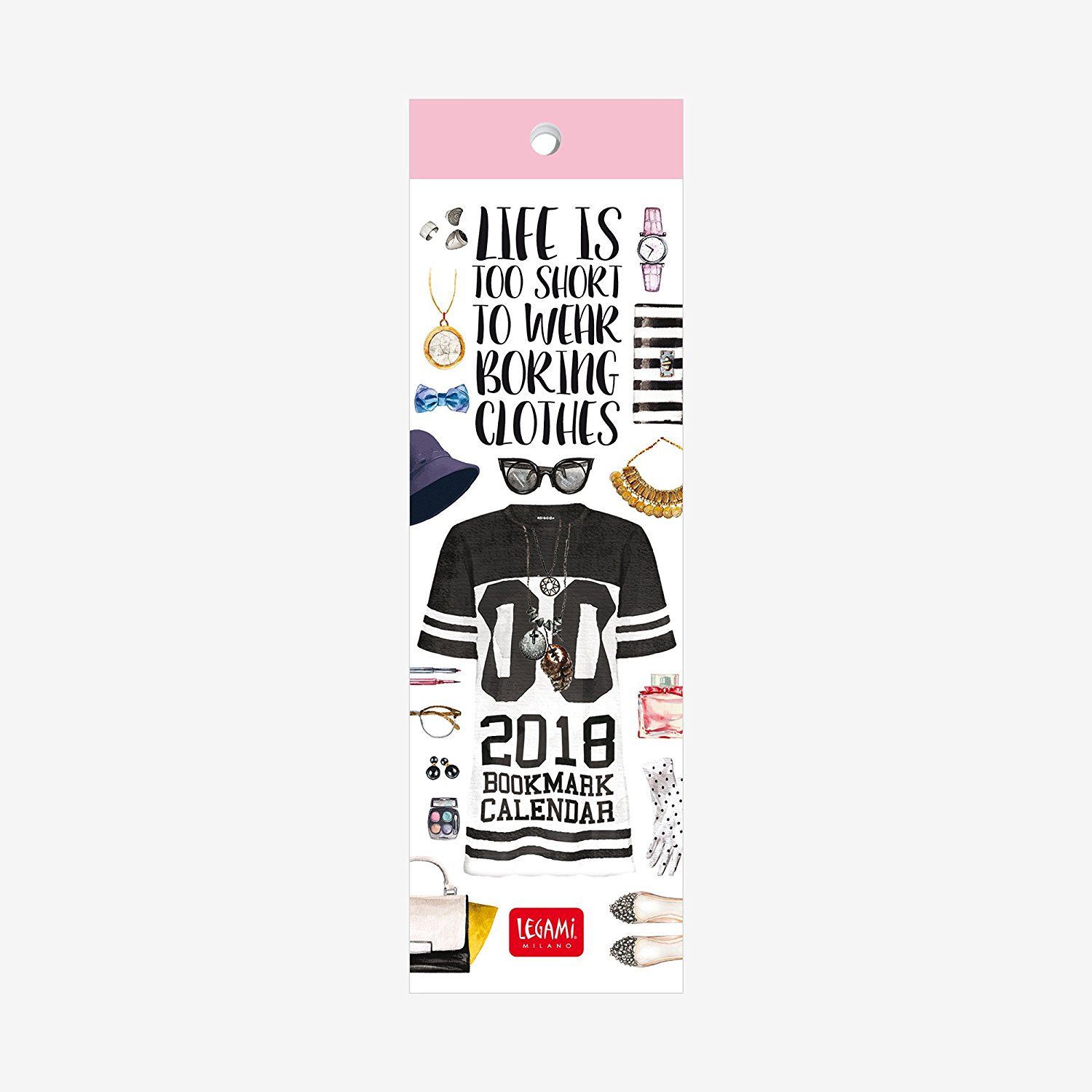 Semn de carte calendar 2018 Fashion - Legami