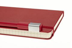Agenda Moleskine - Large Ruled Red Notebook and Roller Gel