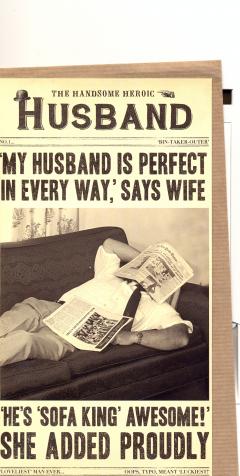Felicitare - Husband Perfect in every way
