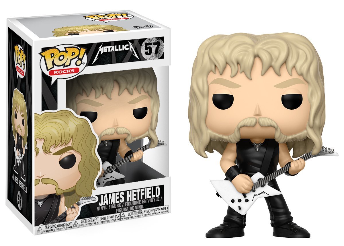 FUNKO: Metallica Pop! Albums Dlx Vinile Figura 4-pack Metallica (b&w) 9 Cm  Funko - Vendiloshop