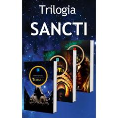 Set de carti trilogia Sancti. Sanctus, Cheia, Turnul