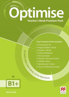 Optimise B1+ (Intermediate) Teacher's Book Premium Pack
