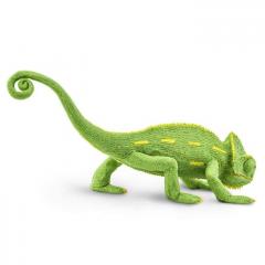 Figurina - Pui de cameleon mascat