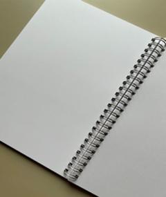 Carnet - Black & White Crown A5