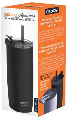 Pahar termoizolant - Aqualina - Black