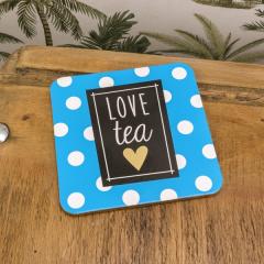 Suport pentru pahar - Love Tea Coaster