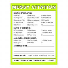 Messy Citation Nifty Note