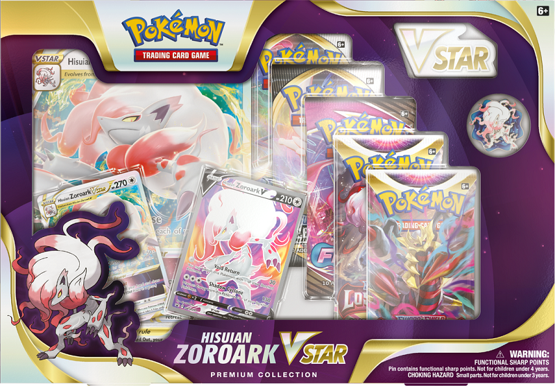 Joc de carti - Pokemon TCG: Hisuian Zoroark VSTAR Premium