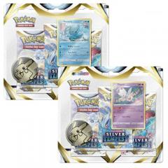 Joc de carti - Pokemon TCG: Sword & Shield Silver Tempest Triple Pack - mai multe modele 