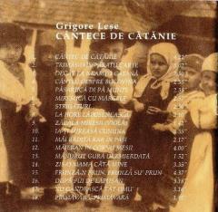 Cantece de Catanie