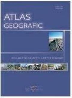 Atlas geografic - regiunile geografice si judetele Romaniei