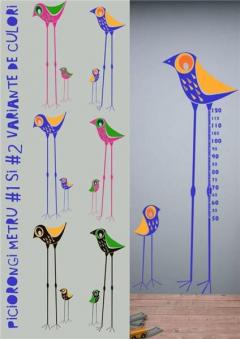 Wall sticker Piciorongi (Cai verzi pe pereti)