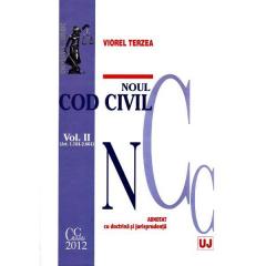 Noul Cod civil Vol. II Adnotat cu doctrina si jurisprudenta