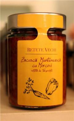 Zacusca munteneasca de morcovi