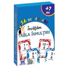 Invatam tabla inmultirii - 56 de jetoane