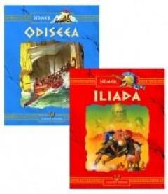Pachet Jun - Odiseea + Iliada