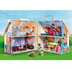 Set de joaca - Dollhouse - Casa de papausi mobila