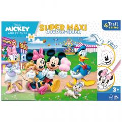 Puzzle - Primo Super Maxi - Disney, Mickey la Targ