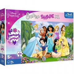 Puzzle - Primo Super Shape XXL - Disney, Printesele din Gradina