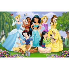 Puzzle - Primo Super Shape XXL - Disney, Printesele din Gradina