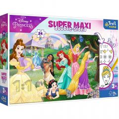 Puzzle - Primo Super Maxi - Disney, Printesele Fericite