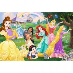 Puzzle - Primo Super Maxi - Disney, Printesele Fericite