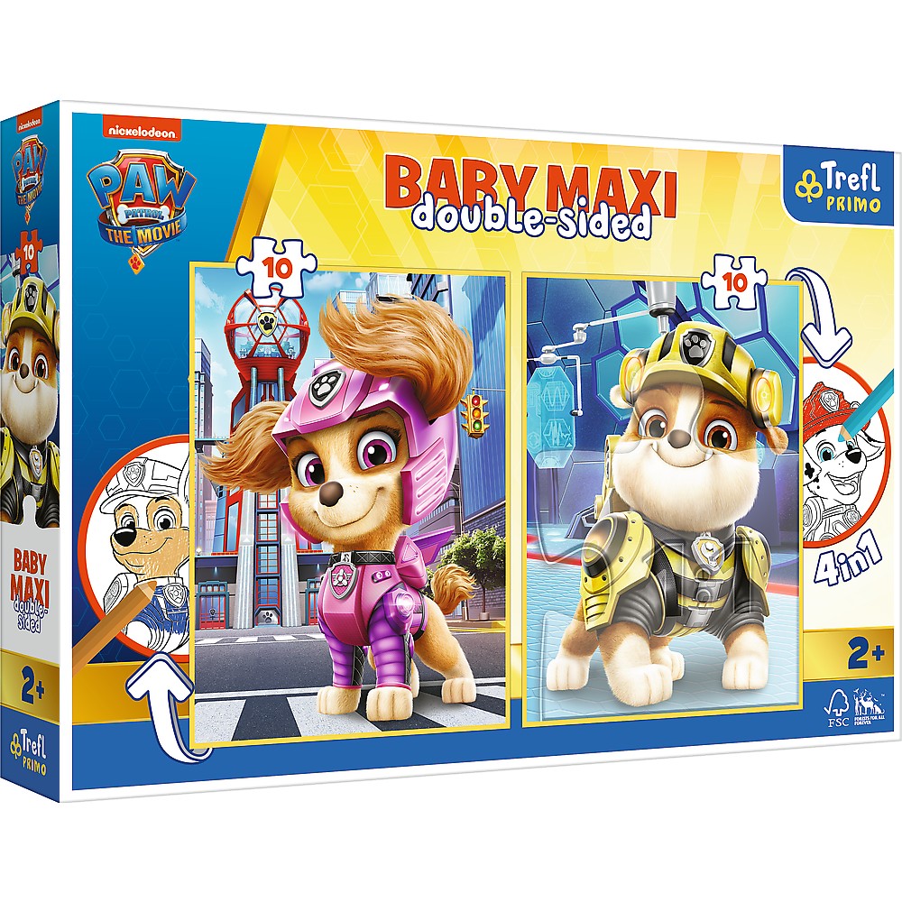 Puzzle - Primo Baby Maxi - Patrula Catelusilor - Trefl