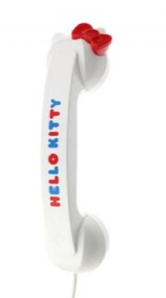 Receptor Pop retro alb Hello Kitty pentru Smartphone