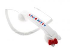 Receptor Pop retro alb Hello Kitty pentru Smartphone