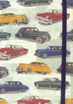 Carnet - Elastic Closure Cars Rossi