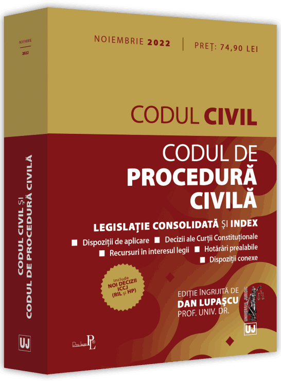 Coperta cărții: Codul civil si Codul de procedura civila - lonnieyoungblood.com