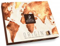 Migdale si alune glazurate in ciocolata - Origine