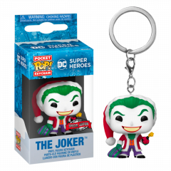 Breloc - Pop! DC - Holiday Joker