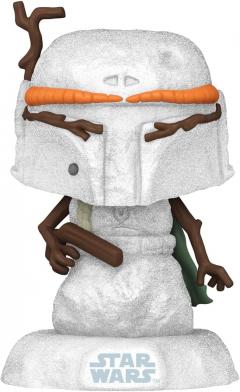 Figurina - Pop! Star Wars Holiday: Snowman Boba Fett