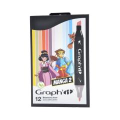 Set 12 markere Graph It - Manga 2