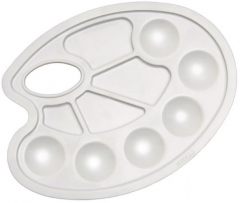 Paleta ovala de pictura 