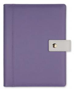 Agenda - Organizer A5 - Hartie punctata - Lilac Purple