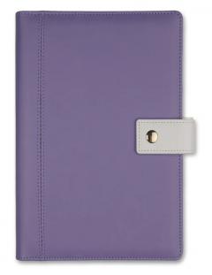 Agenda - Organizer A6 - Hartie punctata - Lilac Purple