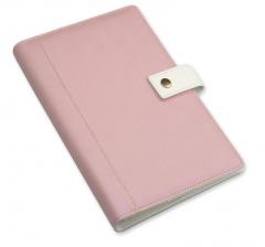 Agenda - Organizer A6 - Hartie punctata - Blush Pink
