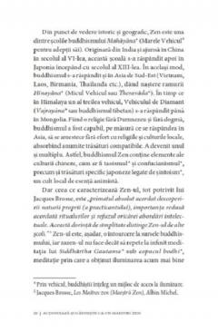 Actioneaza si gandeste ca un maetru Zen