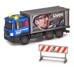 Masina Dickie - Echipa de utilaje container 17cm