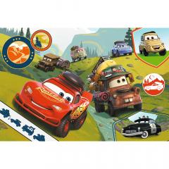 Puzzle Trefl Maxi Cars - Masinutele fericite, 24 piese