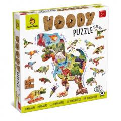 Puzzle din lemn - Dinozauri