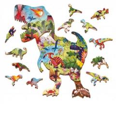 Puzzle din lemn - Dinozauri
