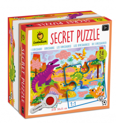 Puzzle - Secret Puzzle - Dinosaurs