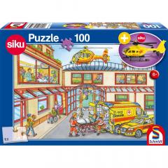 Puzzle 100 piese - Rescue Helicopter