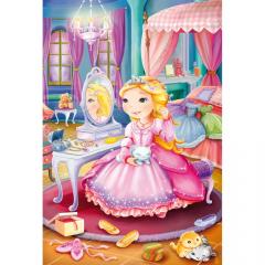 Puzzle 3x24 piese - Fairytale Princesses